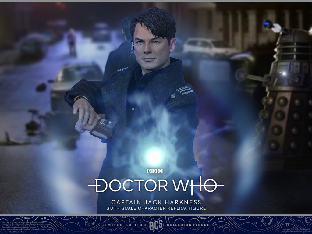 DoctorWho - NEW PRODUCT: Big Chief Studios: Captain Jack Harkness 1:6 Scale Figures Limited Edition: TBC & Signature Edition (400) Captai15