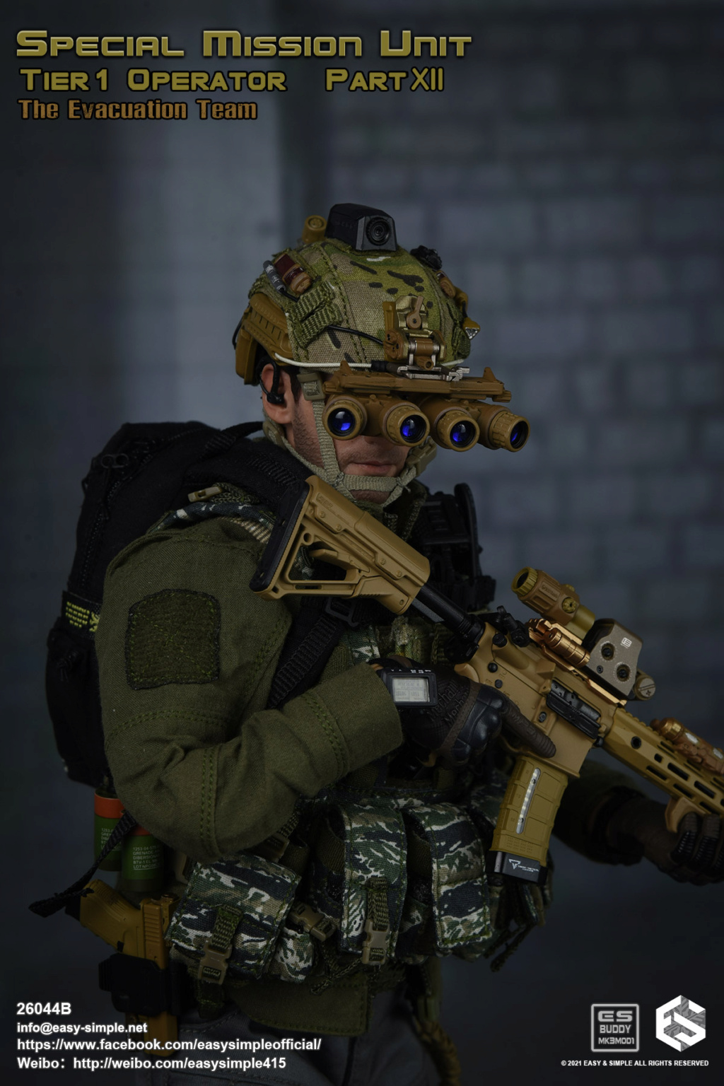 Tier1Operator - NEW PRODUCT: Easy&Simple: 26044B Special Mission Unit Tier1 Operator Part XII The Evacuation Team Cd4bc210