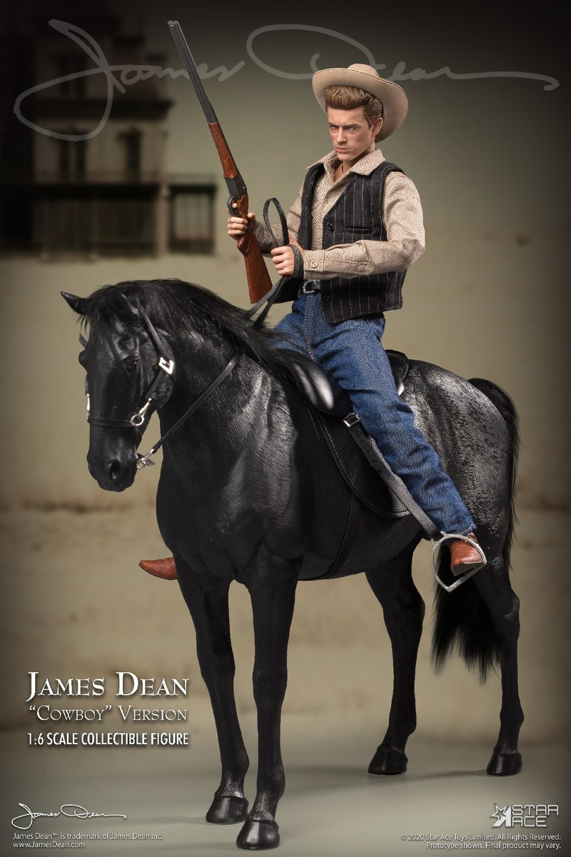 NEW PRODUCT: STAR ACE Toys: 1/6 James Dean-Casual Wear & Denim Edition & Denim Horse Deluxe Edition & Horse Cowboy20