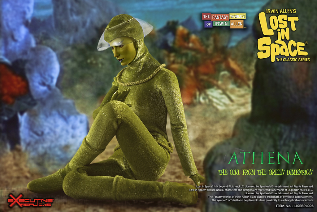 NEW PRODUCT: Executive Replicas: Lost in Space (Athena The Girl from the Green Dimension) 1/6th Scale Figure D1ec0e11