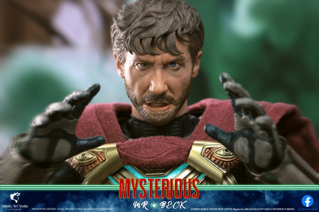 MysteriousMrBeck - NEW PRODUCT: IAS: 1/6 Mysterious Mr. Beck Battle Version Head Sculpture HS02 D3226710