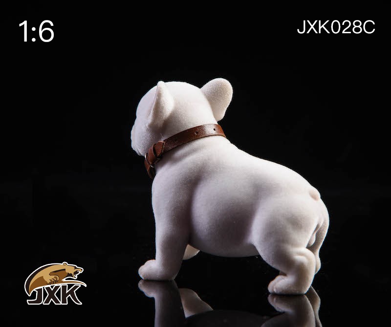 Frenchbulldog - NEW PRODUCT: JXK: 1/6 Tufted French Bulldog JXK028 Dog Pet Animal Static Model Decoration D6c3bc10