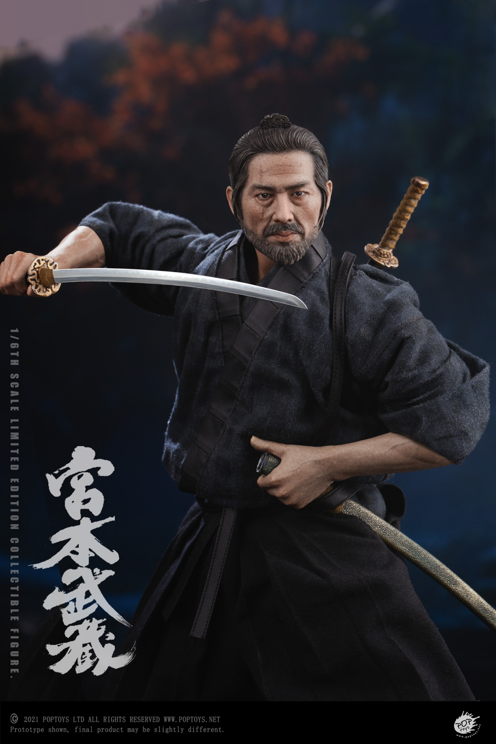 NEW PRODUCT: PopToys: 1/6 Miyamoto Musashi Action Figure (#EX037) D6c45210