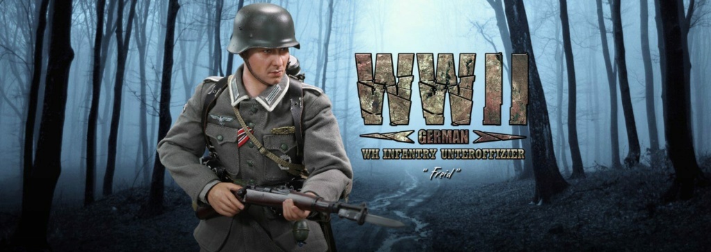 german - NEW PRODUCT: DiD: D80157 WWII German WH Infantry Unteroffizier – Freid D8015710