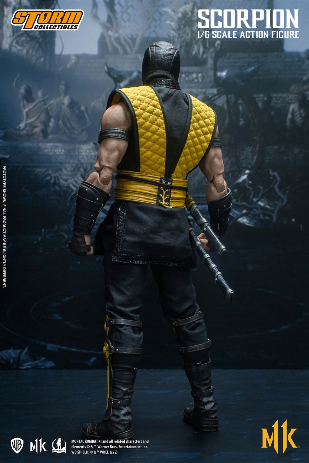NEW PRODUCT: Storm Toys: 1/6 "Mortal Kombat" Series - Scorpion/Scorpion Action Figure D84c9310