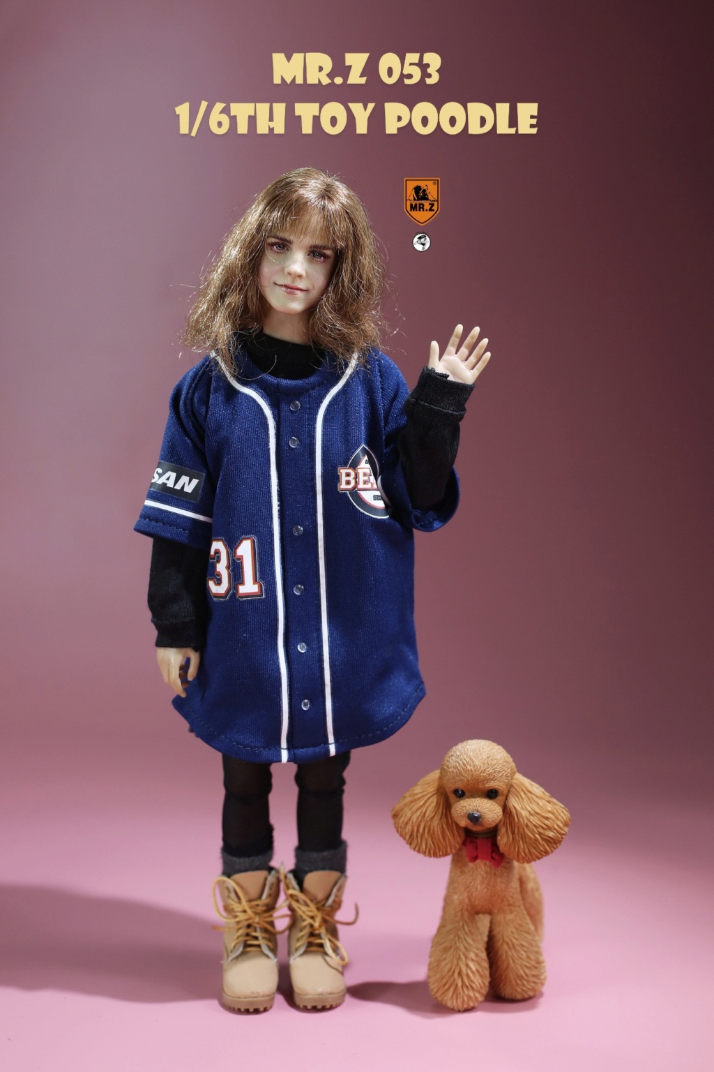 Dog - NEW PRODUCT: Mr. Z: 1/6 Simulation Animal Model No. 53-Toy Poodle (Teddy) Three-headed Carving Configuration Dbb8cb10