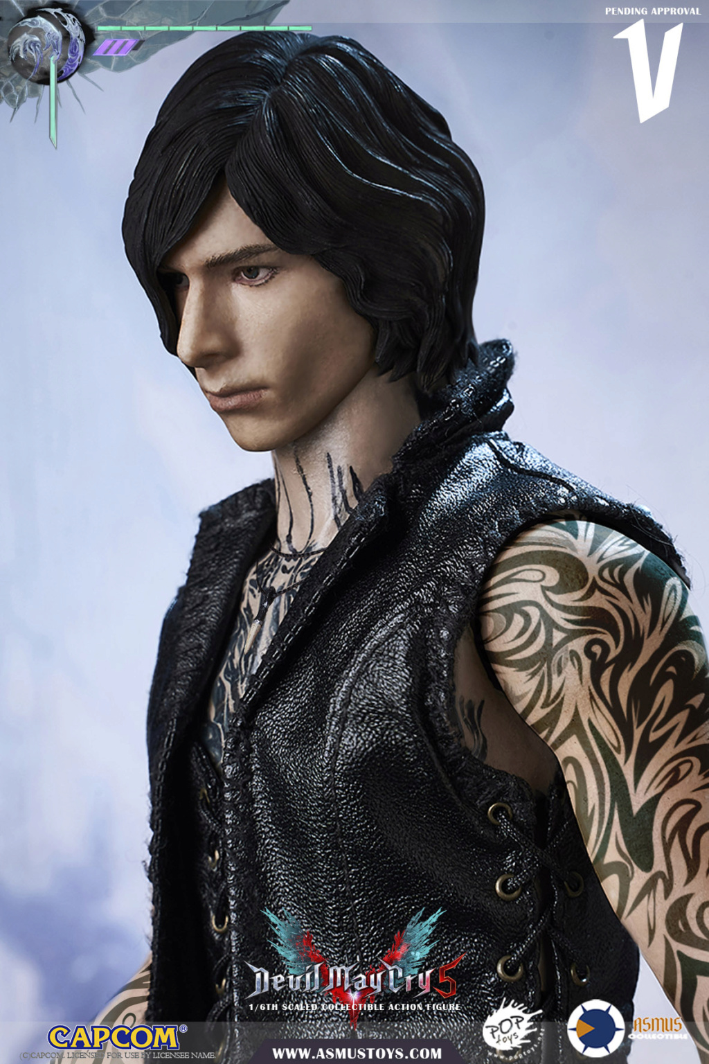 V - NEW PRODUCT: Asmus Collectibles: V (Devil May Cry 5) 1/6 scale action figure Dmc5v014
