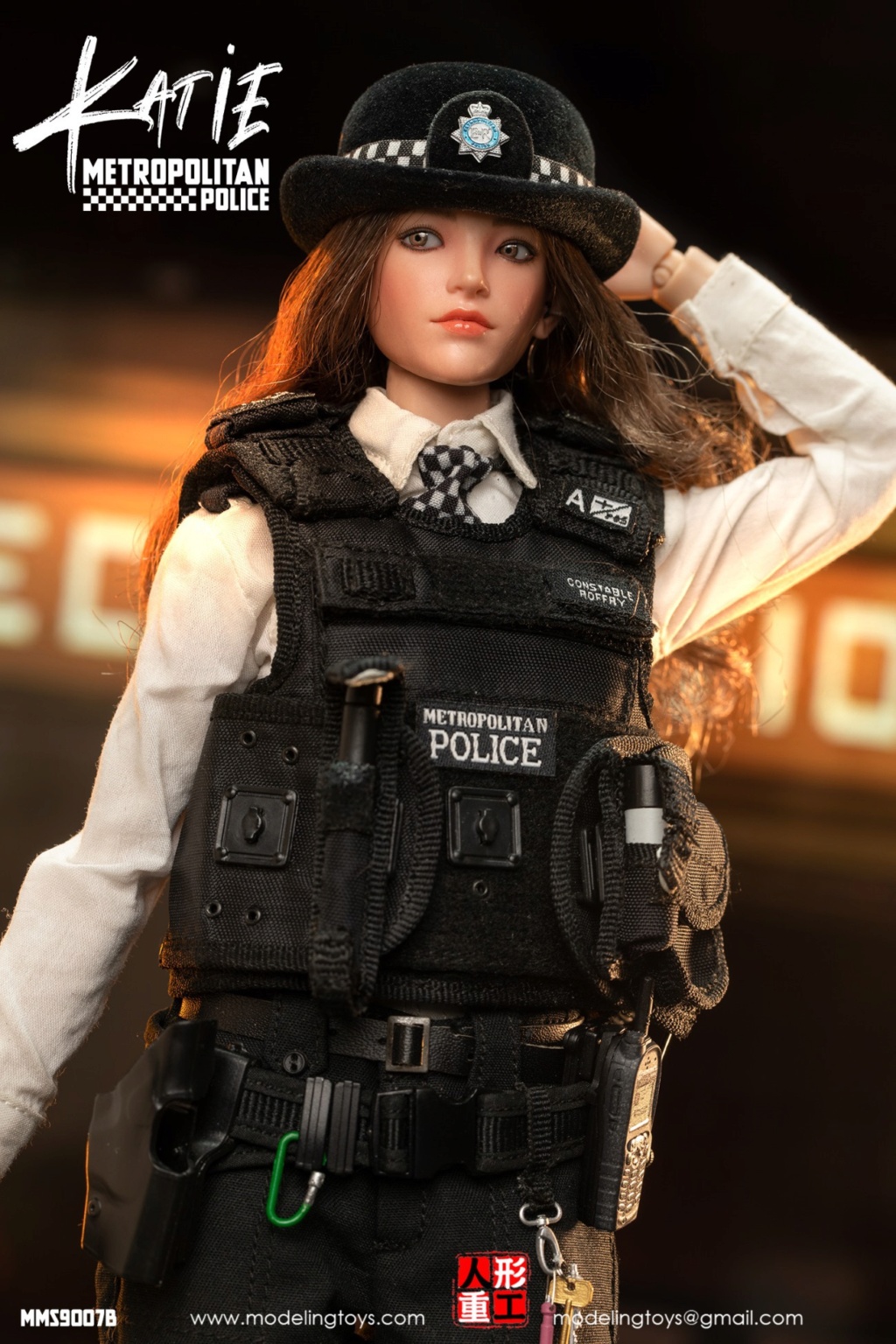 Chloe - NEW PRODUCT: MODELING TOYS: 1/6 London Police Agency-Armed Police Chloe/Katy E9e63210
