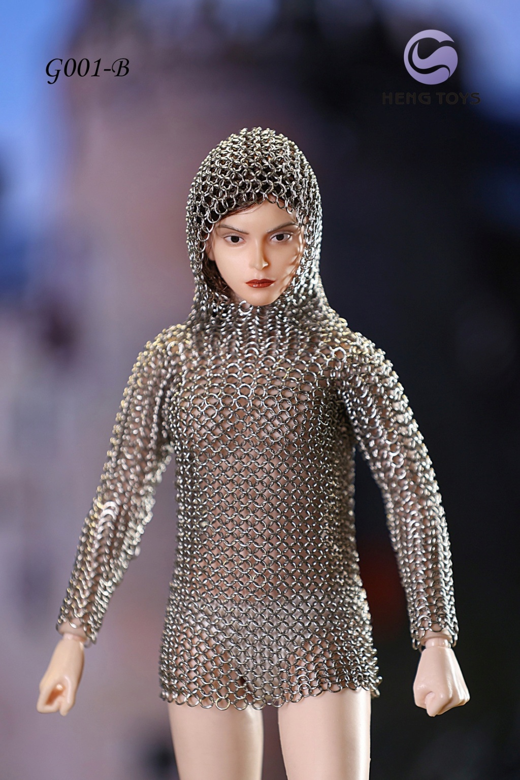 chainmail - NEW PRODUCT: HENG TOYS: 1/6 stainless steel chain mail (diameter 3.8mm) [male/female] Eb20a610
