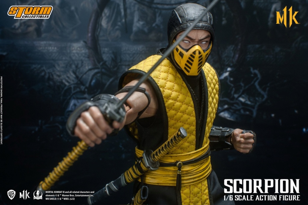 videogame - NEW PRODUCT: Storm Toys: 1/6 "Mortal Kombat" Series - Scorpion/Scorpion Action Figure Ebcebb10