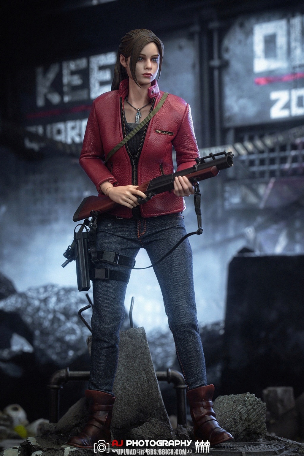 NEW PRODUCT: NAUTS & DAMTOYS: DMS031 1/6 Scale Resident Evil 2 - Claire Redfield (reissue?) Eda36d10