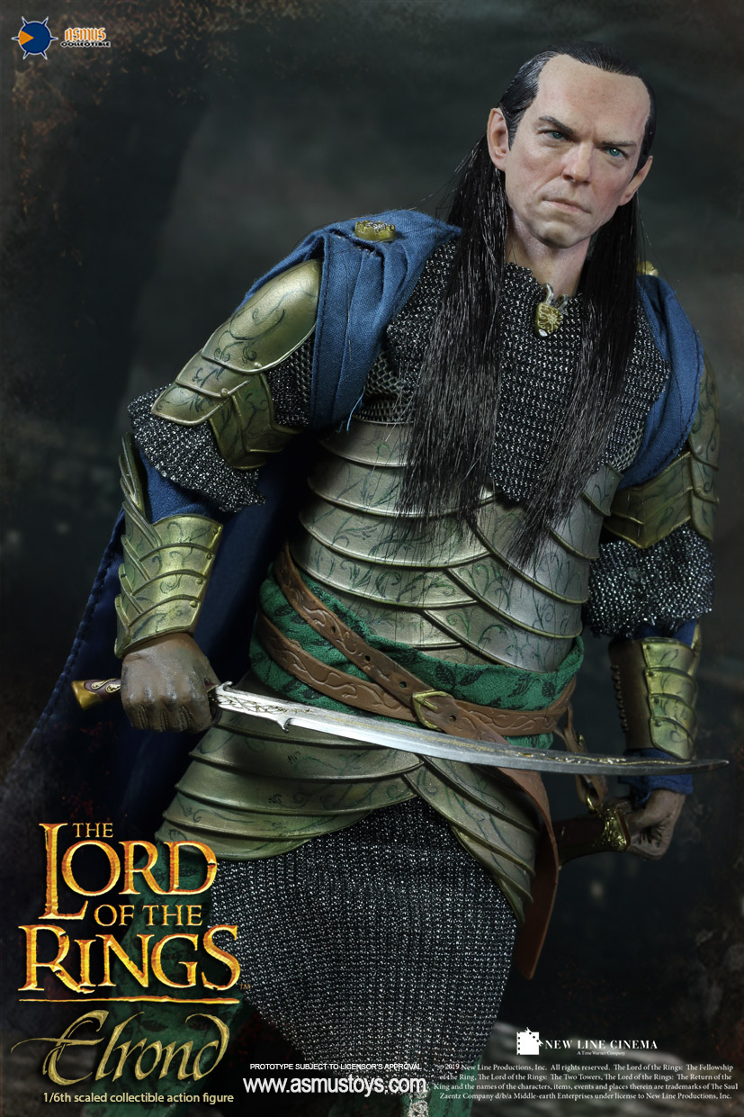 AsmusCollectibles - NEW PRODUCT: ASMUS TOYS THE LORD OF THE RING SERIES: ELROND (Product ID: LOTR024) Eld10010