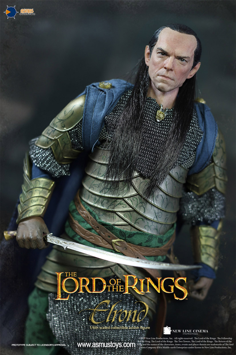 Fantasy - NEW PRODUCT: ASMUS TOYS THE LORD OF THE RING SERIES: ELROND (Product ID: LOTR024) Eld10510