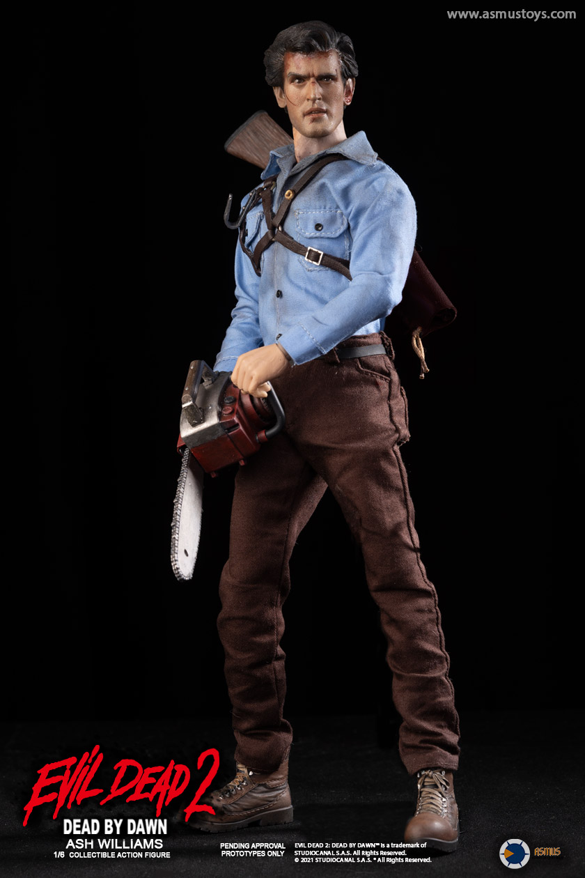 NEW PRODUCT: Asmus Collectibles: EVIL DEAD II SERIES: ASH WILLIAMS (Standard & Luxury Edition) Evd00310