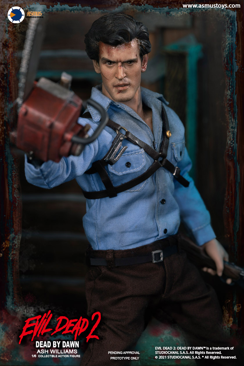 NEW PRODUCT: Asmus Collectibles: EVIL DEAD II SERIES: ASH WILLIAMS (Standard & Luxury Edition) Evd00810