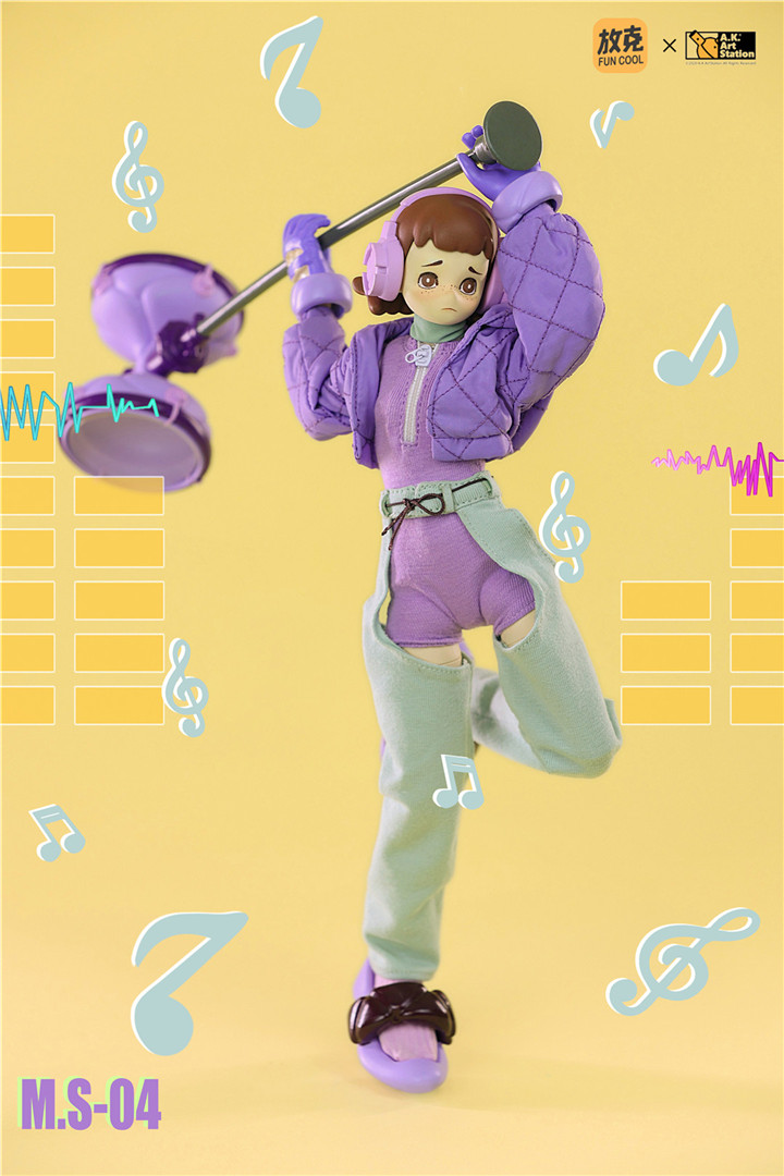 FunkPark - NEW PRODUCT: AK Studio & Funk Park: 1/6 Room 7 Band Series Action Figure [Total 4 Types] F4050410