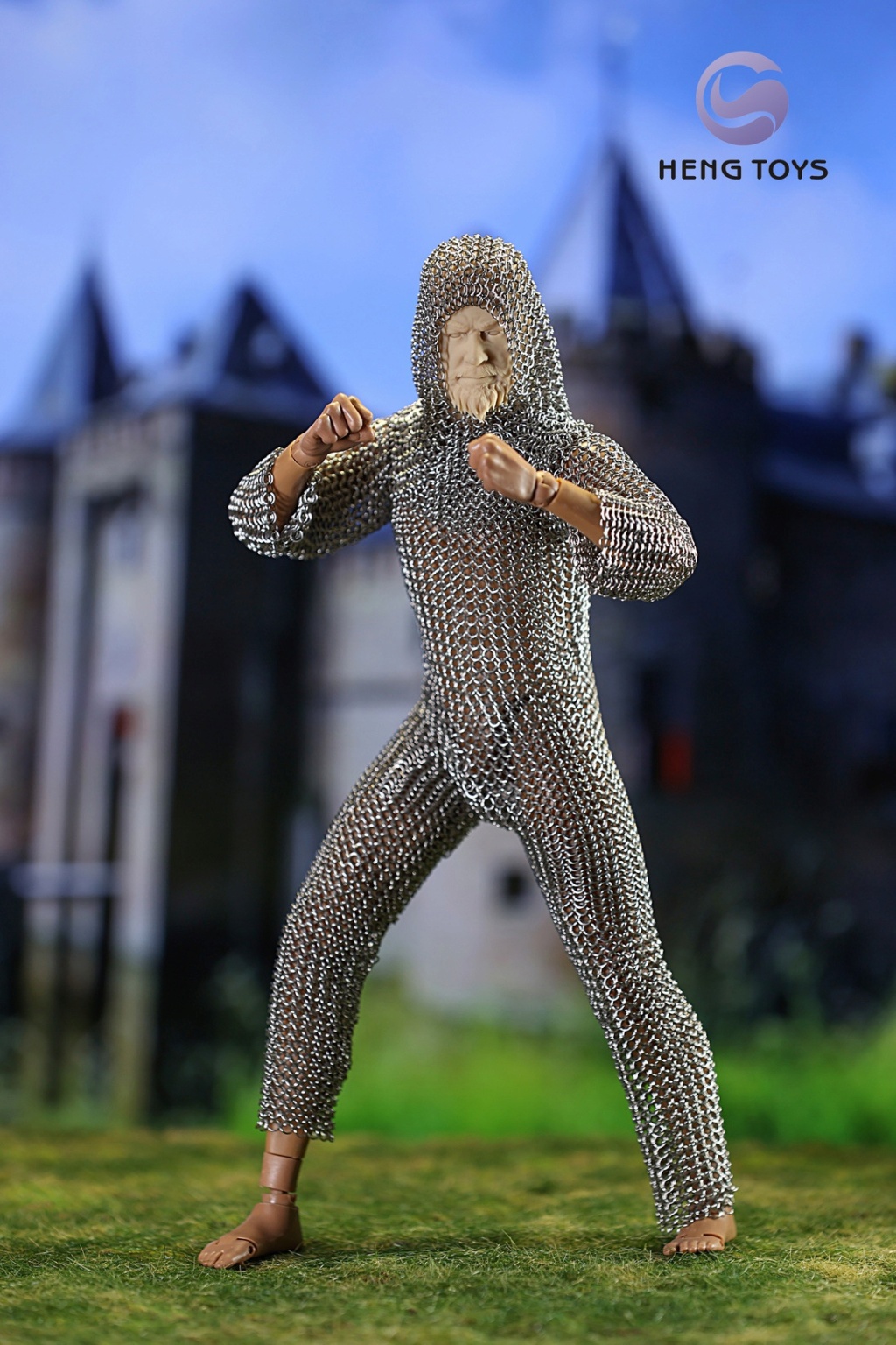 HengToys - NEW PRODUCT: HENG TOYS: 1/6 stainless steel chain mail (diameter 3.8mm) [male/female] Fbe75610