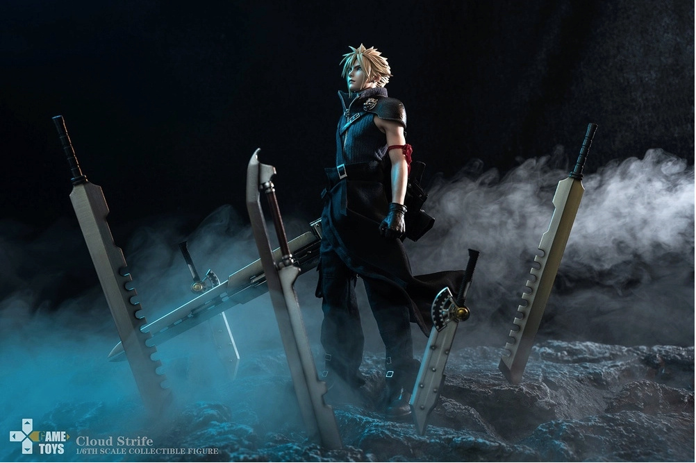 CloudStrife - NEW PRODUCT: GAMETOYS :1/6 Cloud Strife Figure AC Version & Cloud Fenrir Exclusive Motorcycle (GT-006A,B & C - Deluxe Set) Fc81dd11
