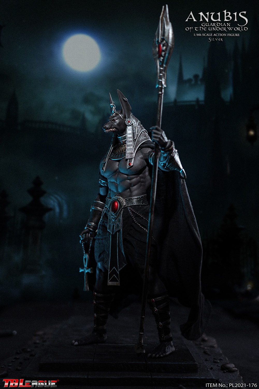 mythology - NEW PRODUCT: TBLeague: Anubis Guardian of The Underworld-Silver 1/6 Scale Action Figure Fddfe610