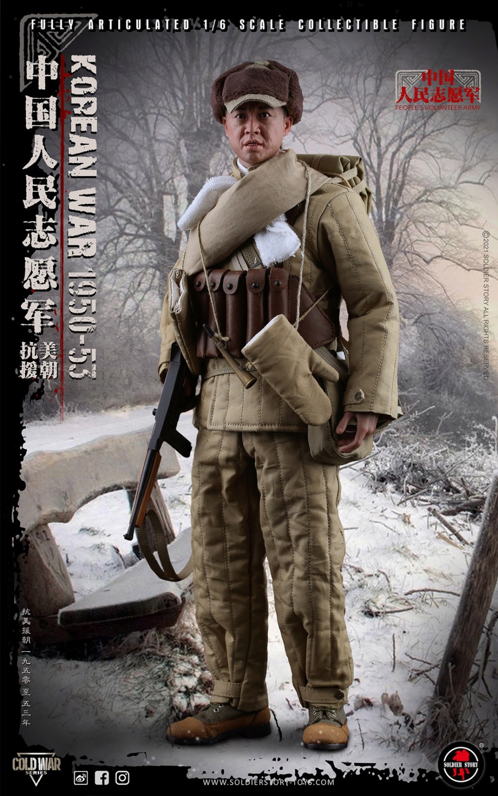 chinese - NEW PRODUCT: SOLDIER STORY: 1/6 Chinese People’s Volunteers 1950-53 Collectible Action Figure (#SS-124) Febd6910