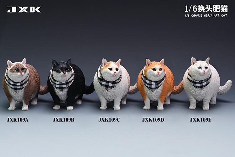 fatcat - NEW PRODUCT: JXK new 1/6 fat cat JXK109 animal model  Ffa45310