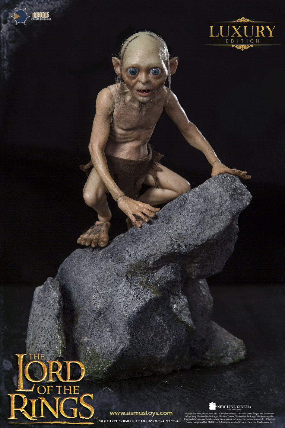 Movie - NEW PRODUCT: Asmus Collectibles: Gollum, Smeagol, & Gollum/Sméagol 1/6th scaled action figure (Luxury Edition) Gslux011