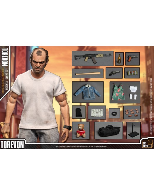 NEW PRODUCT: CC Toys: 1/6 Scale figure - TREVON, MIKE, & Frank (individual figures) Gta_1010