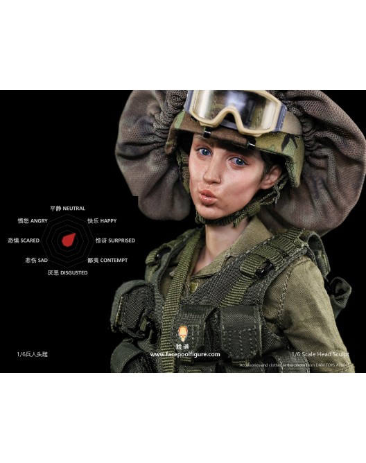 expression - NEW PRODUCT: FacepoolFigure 1/6 Female Head Sculpt - FP-H-003 H0035-10