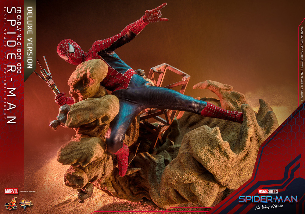Marvel - NEW PRODUCT: HOT TOYS: SPIDER-MAN: NO WAY HOME FRIENDLY NEIGHBORHOOD SPIDER-MAN 1/6TH SCALE COLLECTIBLE FIGURE (STANDARD & DELUXE) Hot_to41