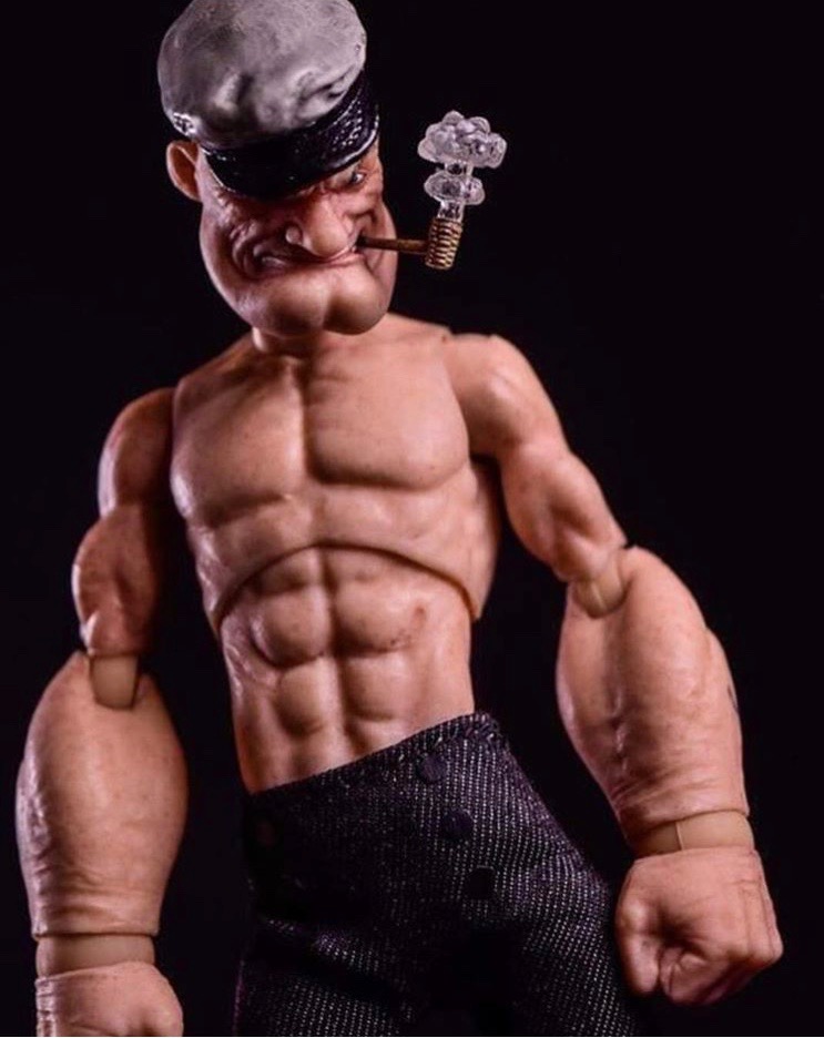 Mezco One:12 Collective Popeye Review (mostly prototype photos, and pics by others) Img-6515