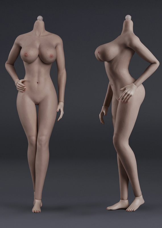 body - NEW PRODUCT: Seamless Female Action Figure (JOQ-10E series) by Jiaou Doll (5 skin tones) (NSFW!!!!!!) Joq-1012