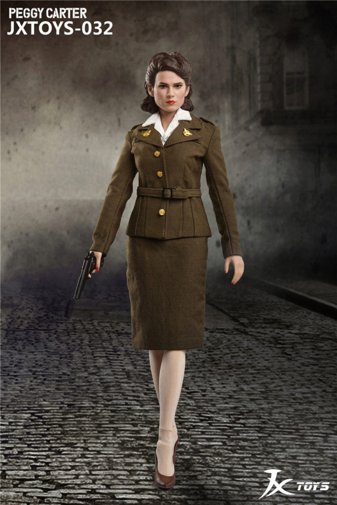 ArmyOfficer - NEW PRODUCT: JX Toys: 1/6 Scale Army Officer Peggy Figure Jxt-0315