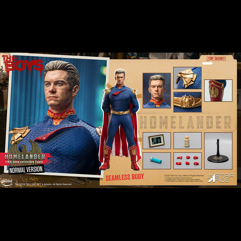 AmazonPrime - NEW PRODUCT: Star Ace Toys: 1/6 scale The Boys: HOMELANDER Action Figure Normal10