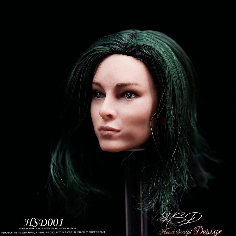 female - NEW PRODUCT: 1/6 Scale HSD001 Female Polaris Head Sculpt H#Suntan O1cn0110