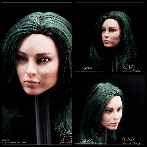 generic - NEW PRODUCT: 1/6 Scale HSD001 Female Polaris Head Sculpt H#Suntan O1cn0112