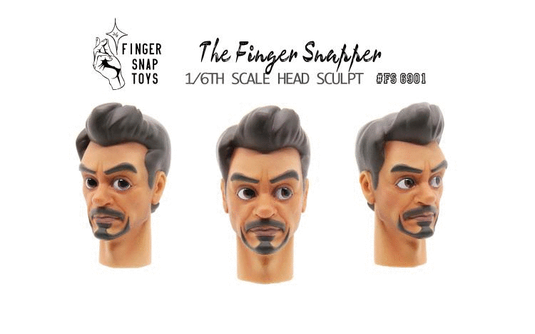 headsculpt - NEW PRODUCT: FingerSnap toys FS6901 Head Sculpt 1/6 Scale For Tony Stark Iron Man O1cn0114