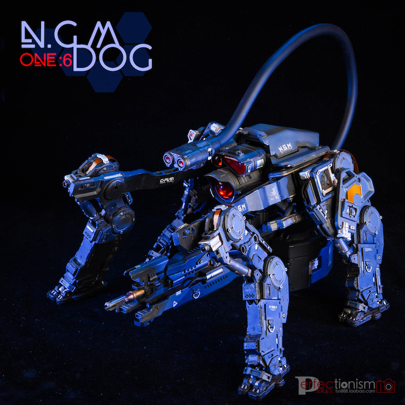 NEW PRODUCT: C-PLAN N.G.M. MILITARY MECHANICAL HOUND 1/6 SCALE POSABLE MODEL FIGURE O1cn0117