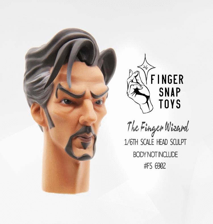 Dr - NEW PRODUCT: FingerSnap toys FS6902 Head Sculpt 1/6 Scale For Doctor Strange O1cn0123