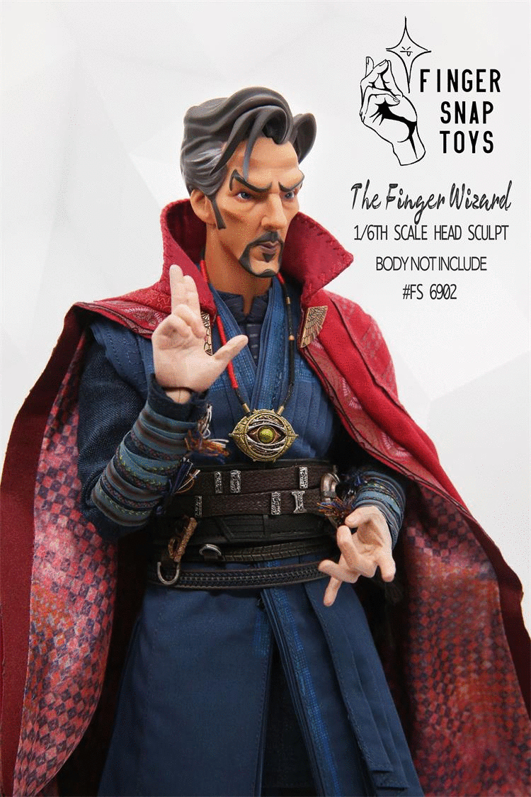 FingerSnap - NEW PRODUCT: FingerSnap toys FS6902 Head Sculpt 1/6 Scale For Doctor Strange O1cn0124