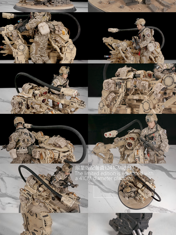 NEW PRODUCT: C-PLAN N.G.M. MILITARY MECHANICAL HOUND 1/6 SCALE POSABLE MODEL FIGURE O1cn0126