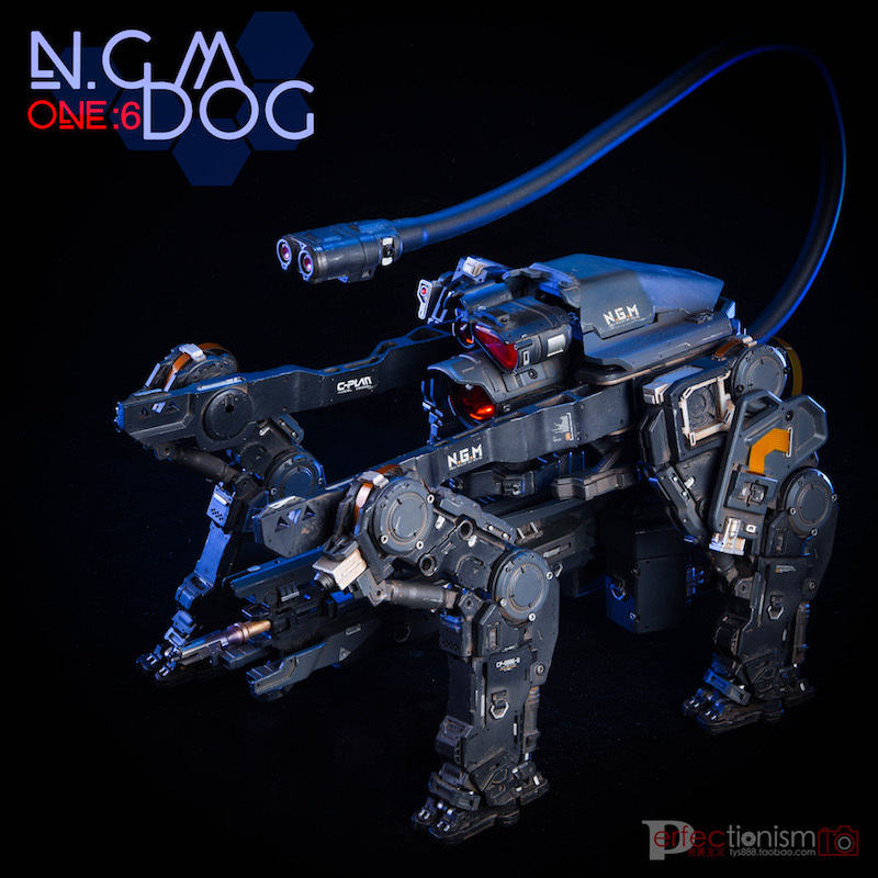 NEW PRODUCT: C-PLAN N.G.M. MILITARY MECHANICAL HOUND 1/6 SCALE POSABLE MODEL FIGURE O1cn0143