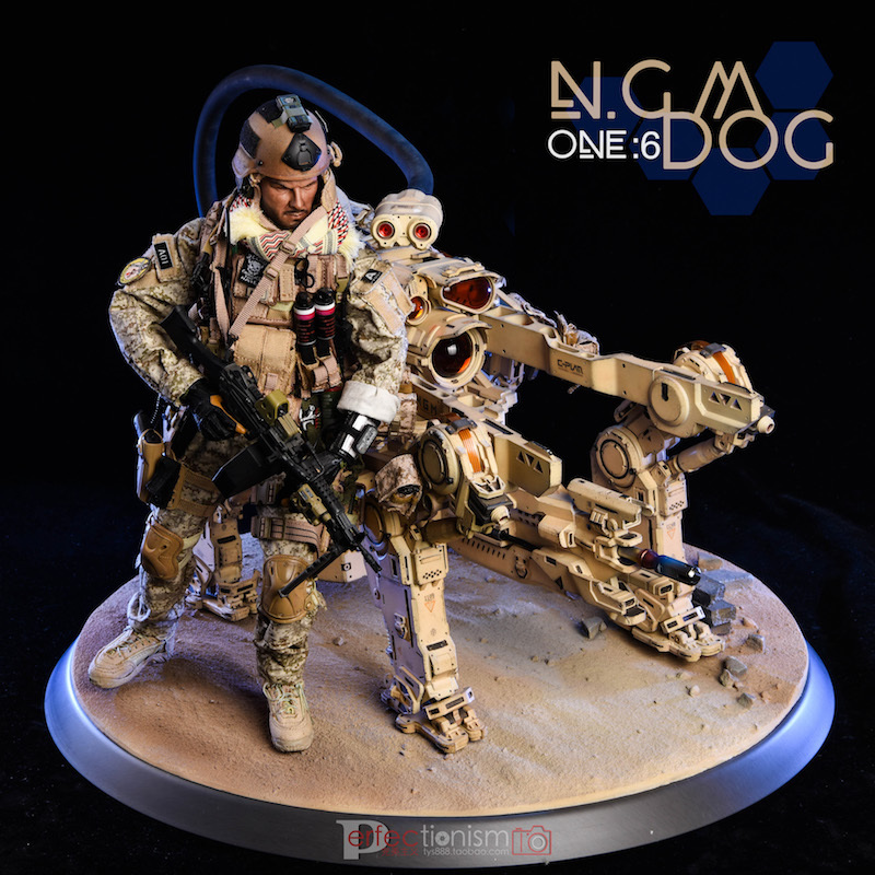 MilitaryMechanicalHound - NEW PRODUCT: C-PLAN N.G.M. MILITARY MECHANICAL HOUND 1/6 SCALE POSABLE MODEL FIGURE O1cn0159