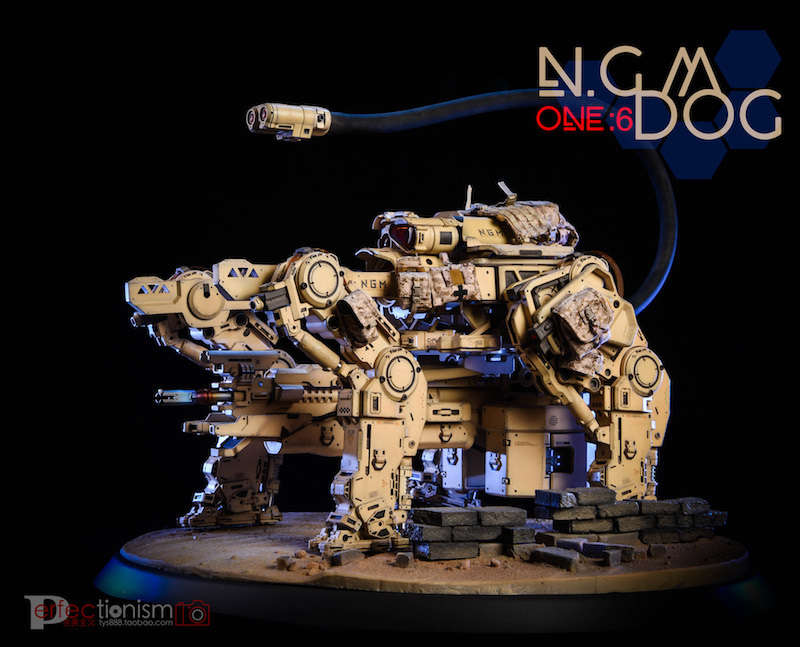 NEW PRODUCT: C-PLAN N.G.M. MILITARY MECHANICAL HOUND 1/6 SCALE POSABLE MODEL FIGURE O1cn0166