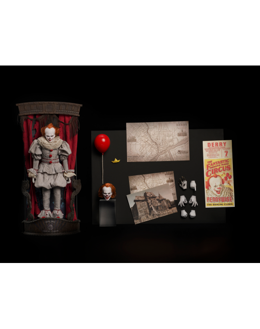 Pennywise - NEW PRODUCT: InArt/Queen Studios: It: Pennywise 1/6 Collectible Figure (3 Editions) Qqo20217