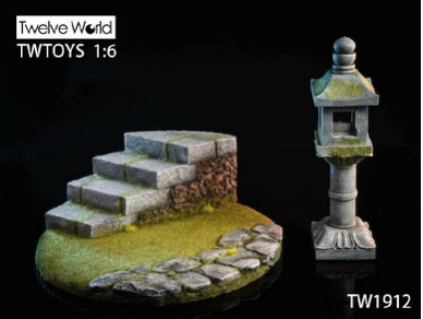 StoneLantern - NEW PRODUCT:TWTOYS: 1/6 scale Stone Lantern diorama (TW1912) Scree177