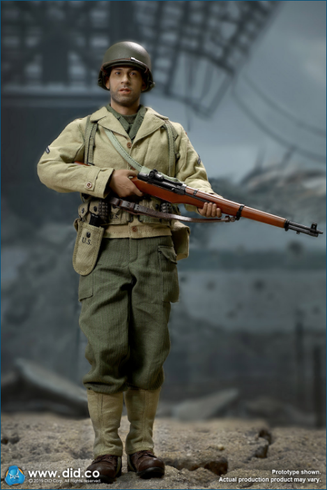 WWII - NEW PRODUCT: DID: A80140 WWII US 2nd Ranger Battalion Series 1 Private Caparzo Scree221