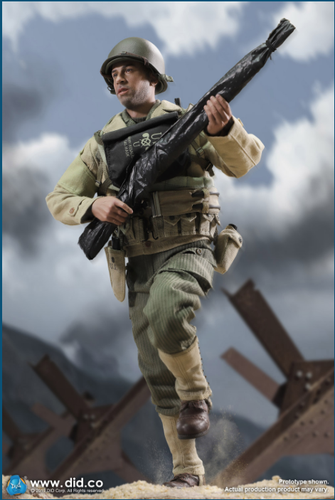 movie-based - NEW PRODUCT: DID: A80140 WWII US 2nd Ranger Battalion Series 1 Private Caparzo Scree223