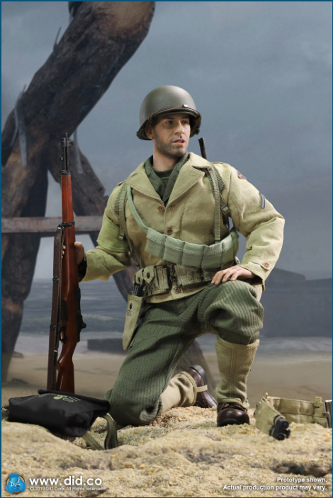 Historical - NEW PRODUCT: DID: A80140 WWII US 2nd Ranger Battalion Series 1 Private Caparzo Scree240