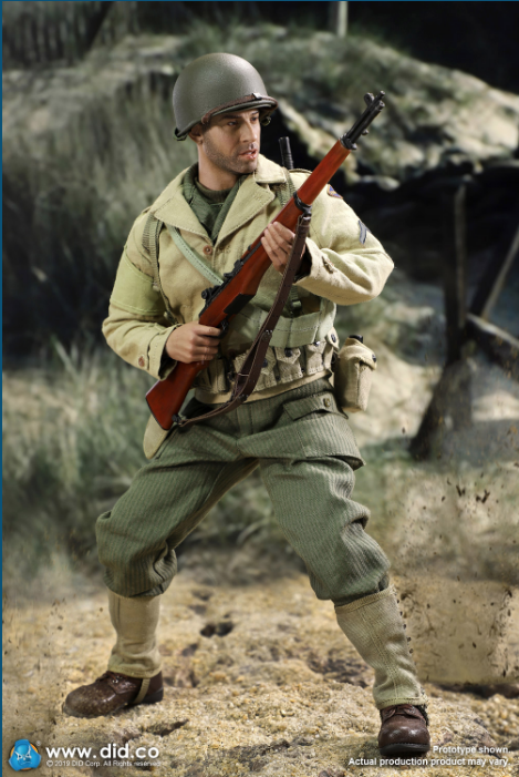 US - NEW PRODUCT: DID: A80140 WWII US 2nd Ranger Battalion Series 1 Private Caparzo Scree249