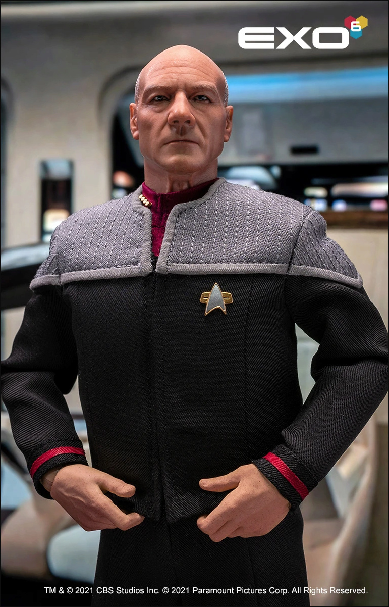 EXO-6 - NEW PRODUCT: Exo-6: Star Trek: First Contact CAPTAIN JEAN-LUC PICARD 1/6 scale figure Scree260